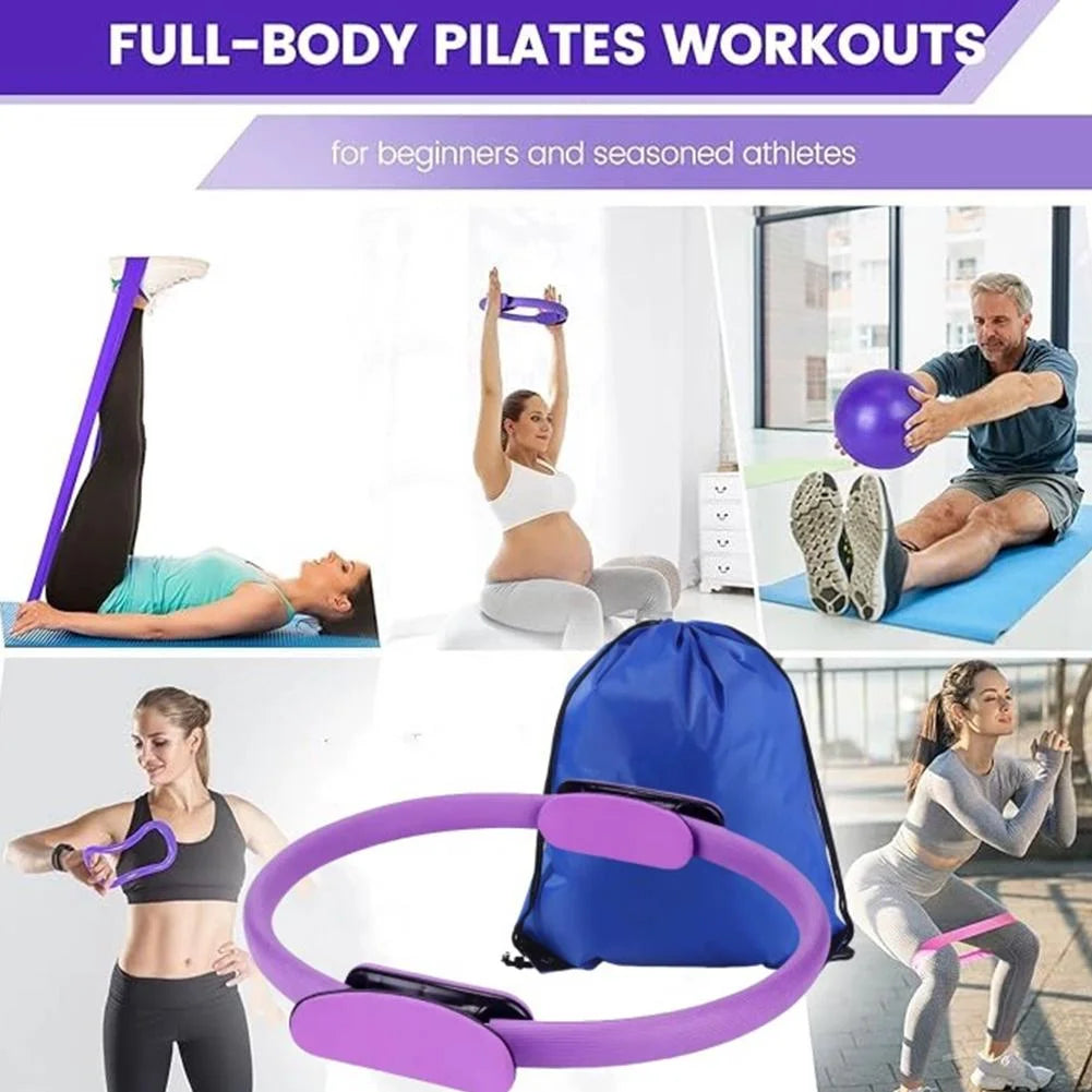 Pilates Essentials Kit for Women - 13-Piece Home Pilates Equipment Set 